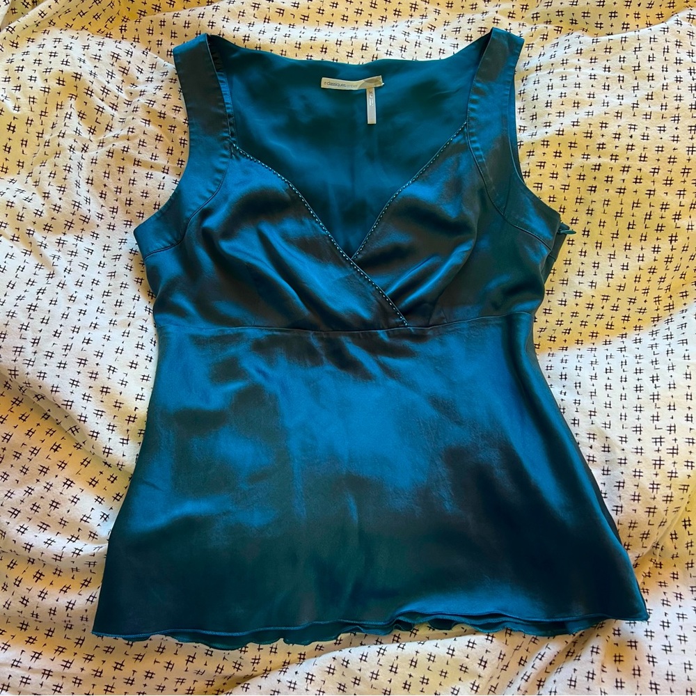 Vintage turquoise blouse